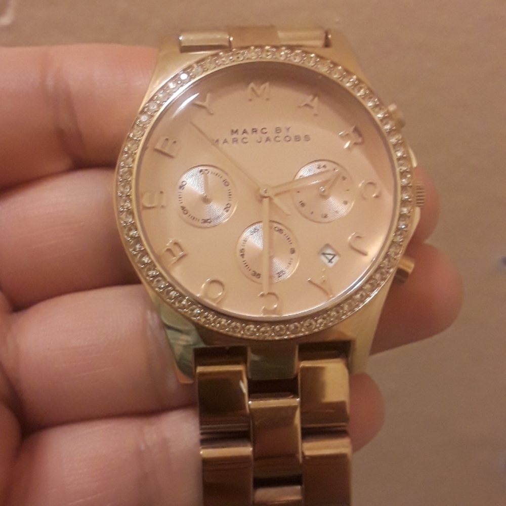 Marc Jacobs Rose Gold watch